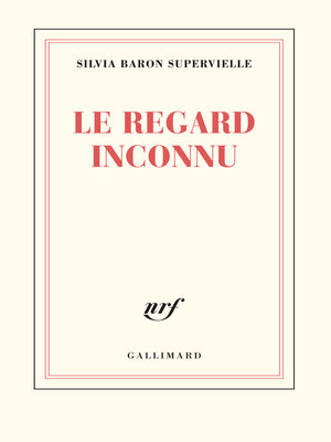 cover image of Le regard inconnu
